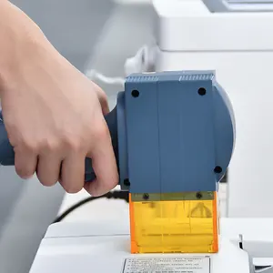 Handheld Laser Coding Printer Portabel Laser Menandai Perangkat untuk Logam: Desktop Serat Laser