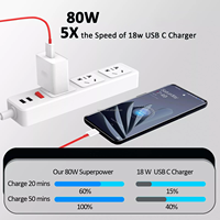 Pour chargeur OnePlus Supervooc 80W, prise US, adaptateur secteur USB 80W, câble USB Type C pour OnePlus 10 9 8 7 7T Pro