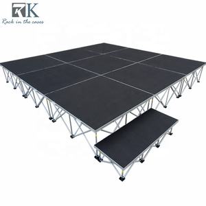 Escenario Portátil de Aluminio para Exteriores, de Gran Capacidad de Carga, Plataforma Plegable para Conciertos y Eventos - Product Image 1