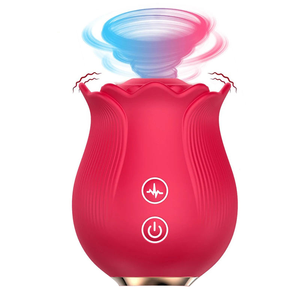 गुलाब क्लिटोकल चूसने वाइब्रेटर शक्तिशाली वाइब्रेटिंग निप्पल उत्तेजक महिला युगल के लिए महिला हस्तमैथुन वयस्क सेक्स खिलौने - Product Image 1