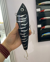 Leurre de pêche OEM Big Game Stick Bait 8" 10" en plastique ABS rigide pour la pêche à la traîne du thon bleu, leurre de pêche en mer GT, crayon coulant
