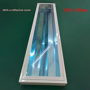 Réflecteur miroir en fer et aluminium 300X1200W panneau de lumière <span class=keywords><strong>LED</strong></span> intégré 0.5mm épaissi lumière de purification <span class=keywords><strong>LED</strong></span> 6000K lumière du jour 3 ans - Product Image 5