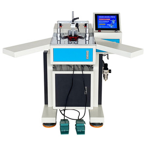 Machine à clouer les coins CNC Honggang, longueur 170 mm, épaisseur 80 mm, entièrement automatique pour l'assemblage de cadres - Product Image 4