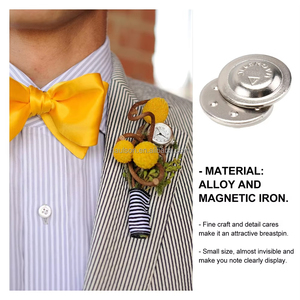 Thương Hiệu Vật Liệu Mới NdFeB Huy Hiệu Từ Tính Tên Nam Châm Vòng Pin Nhãn Nút Từ Trâm Id Khăn Dính Trở Lại Clip Nam Châm Hat - Product Image 6