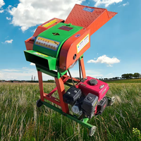 Le petit hachoir à paille le plus vendu pour une utilisation commerciale dans l'élevage et le hachoir à fourrage de maïs d'ensilage