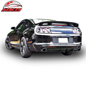Protector de Parachoques Trasero Estilo California V2 para Ford Mustang V6 2013-2014, Difusor de Labio Trasero de Polipropileno, Protector de Valance Trasero - Product Image 2