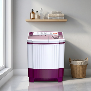 High Quality KIMATSU Twin Tub Automatic <b>Top</b>-<b>Load</b> Electric Washer Electronic 7.1-8.0kg Capacity Household Hotels Cars RVs Plastic - Product Image 2