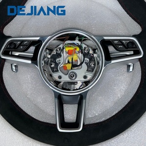 Volante Deportivo Completo en Alcántara para Porsche CARRERA GT 991 911 992 Porsche Cayenne Coupe Porsche 718 Boxster <span class=keywords><strong>Panamera</strong></span> - Product Image 6