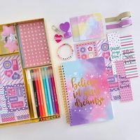 Kit de Journal Personnalisé DIY – Cadeau d'Anniversaire pour Adolescente, Carnet, Boîte de Scrapbooking, Ensemble de Journal Intime pour Enfants, Étudiants, Remise de Diplôme et Fêtes