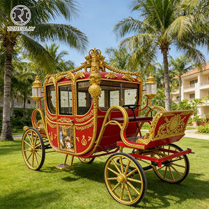 Carruaje de Caballos Real, Carruaje de Caballos de Lujo, Carros Europeos, Carruaje Eléctrico de Caballos - Product Image 4