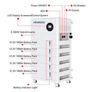 51,2 В 500Ah 25KW все-в-одном инвертор 48V 100ah 200ah 300ah 400ah 10KW 15kwh 20kwh солнечная энергетическая система LiFePO4 батарейный блок <span class=keywords><strong>12v</strong></span> - Product Image 4