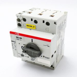 PLC MS 325 <span class=keywords><strong>Ms325</strong></span> 2.5-4A ตัวตัดวงจร Ac3มอเตอร์ + สวิตช์เสริม Sbh11-ใช้สำหรับสินค้าที่มีการรับประกัน - Product Image 1