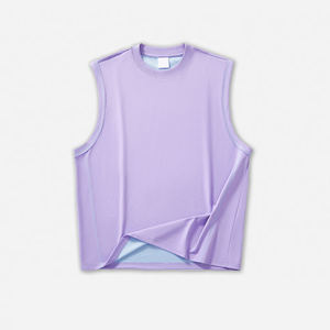 Colorblock Reversible Design XL Tank Top 260G Enfriamiento de secado rápido Zero-Feel Ropa de fitness de punto transpirable - Product Image 1