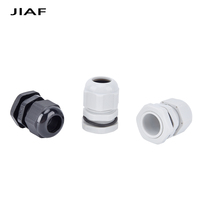 Presse-étoupe en nylon étanche JIAF PG7-PG63 IP68, filetage PG 3-52mm, certifié usine, pour usage extérieur