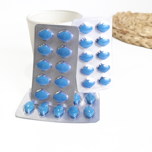 Huismerk Blauwe <span class=keywords><strong>Capsules</strong></span> En Tabletten Essentieel Voor Mannelijke Libido Verbetering En Goed Gezondheidsonderhoud Voor Volwassenen - Product Image 5