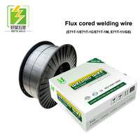 E71t-1 Fils de soudage à flux protecteur du fabricant chinois, vente chaude, fil de soudage MIG fourré 0.8mm 1.2mm 1.6mm / Fil MIG à âme fourrée 030