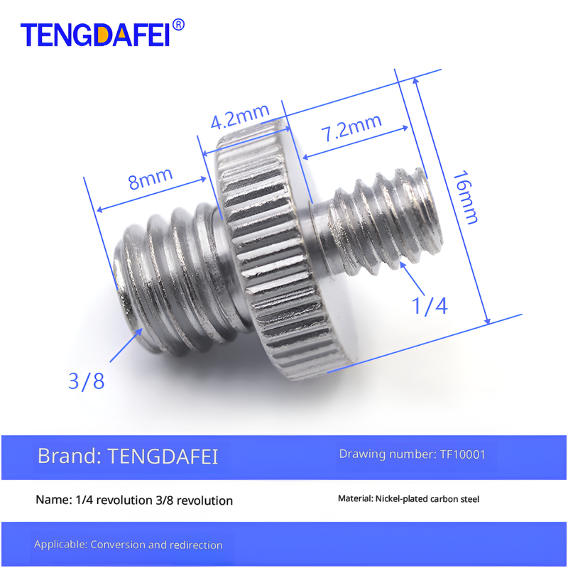 TF10001 (Tornillo de doble cabeza 1/4 - 3/8)