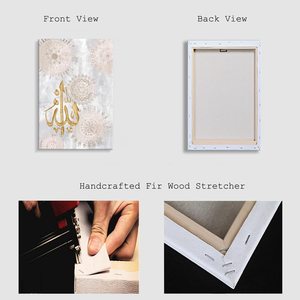 Decorazione <span class=keywords><strong>da</strong></span> <span class=keywords><strong>parete</strong></span> islamica moderna musulmana calligrafia arabica tela <span class=keywords><strong>da</strong></span> <span class=keywords><strong>parete</strong></span> arte incorniciata stampe <span class=keywords><strong>Poster</strong></span> di pittura <span class=keywords><strong>per</strong></span> Home Office - Product Image 4