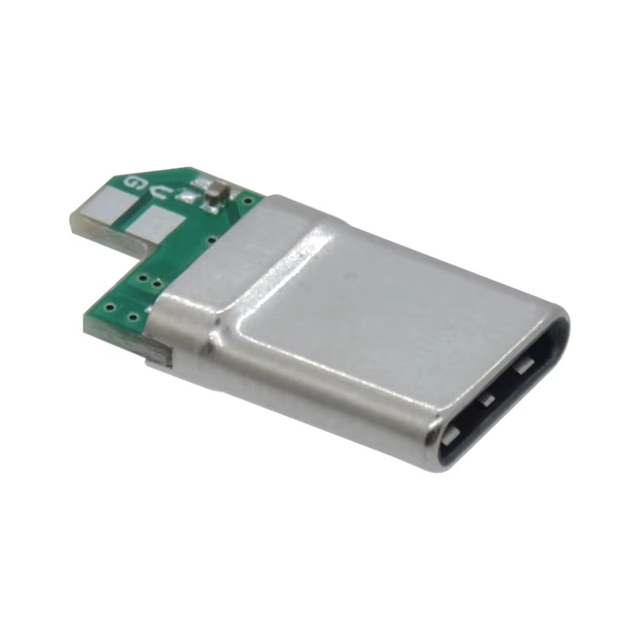 USB 3.0 Type C male 5 Pad 16 24 Pin PD Type C plug for Fast charging 90 Degree USB C connector with Spring Elbow PC board