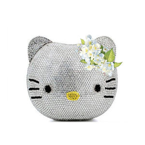 उत्कृष्ट बिल्ली आकार प्यारा गैंडा बैग जन्मदिन की पार्टी महिलाओं की शाम बैग - Product Image 1