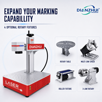Machine de marquage laser à fibre de bureau 30W 50W 100W, graveur CNC pour tous les métaux : acier inoxydable, aluminium, laiton, cuivre, or, argent