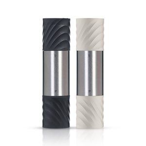 Premium Moderne <span class=keywords><strong>2</strong></span> In 1 Roestvrijstalen Zoutpeper Molen Fles Manuele Verstelbare Mechanische Set Van Fabrikanten - Product Image 1