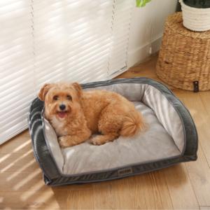 Cama de Pana para Mascotas al por Mayor, Cojín Duradero para Perros y Gatos, Funda Extraíble, Colchón Rectangular para Mascotas - Product Image 1