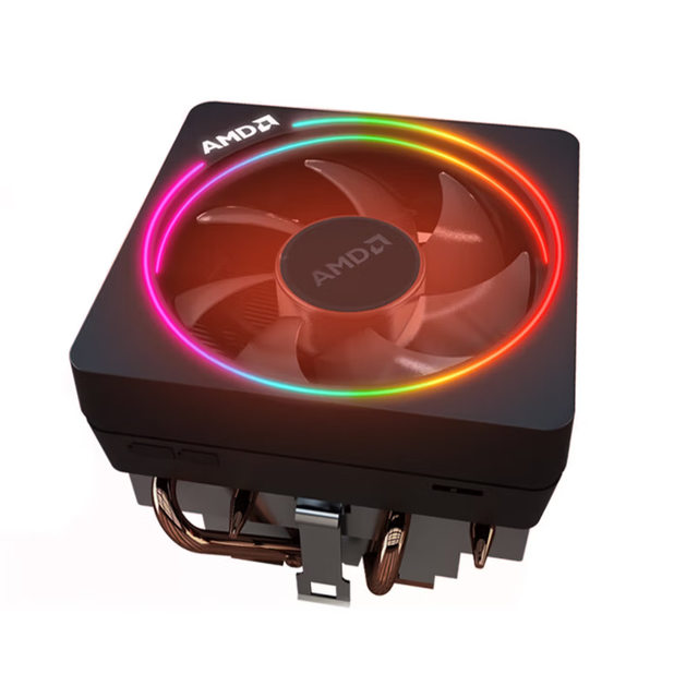 For Wraith Prism RGB Cooler Fan New Heatsink for R5/R7/R9 3700X/3600/5600G CPUs FM2/AM4/AM5 Support Quiet 2500 RPM