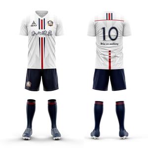 批发足球服 足球队服 足球球衣套装 纪念足球球衣 廉价速干T恤短裤 - Product Image 4