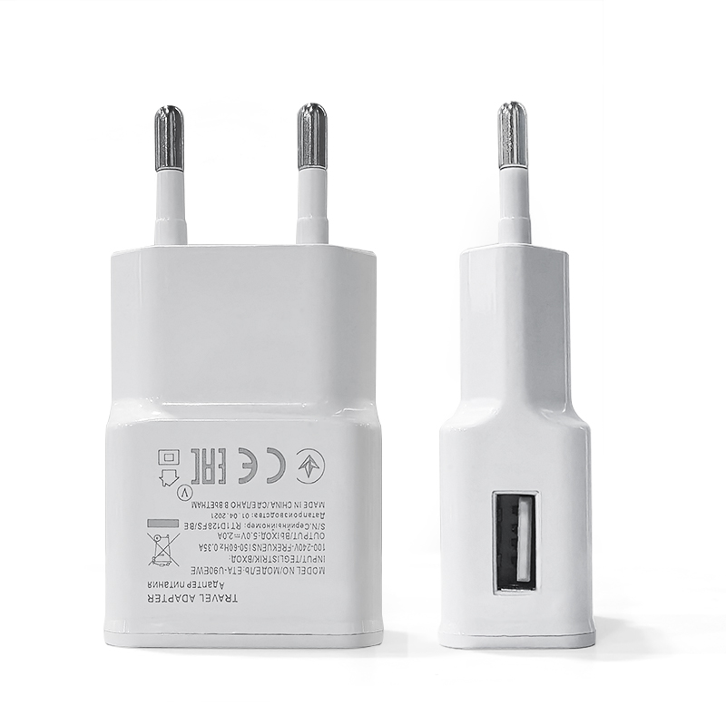 Chargeur UE blanc