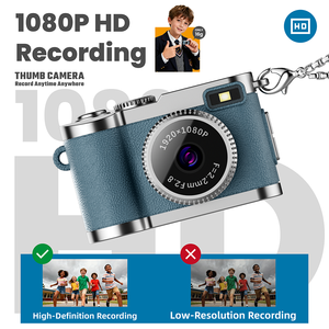 Fotocamera Digitale Retrò 1080P con Funzione MicroSD, Schermo da 0,96 Pollici, Portachiavi con Cordino per Bambini, Fotocamera per Interni - Product Image 2