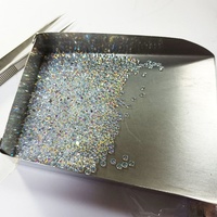 Pierres précieuses synthétiques de couleur AB 2 mm 3 mm 4 mm CZ Pierres en vrac 3A Zircone cubique pour la fabrication de colliers en zircone cubique