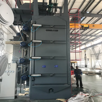 Máquina de granallado con cilindro de gancho profesional de granallado Equipo DE LIMPIEZA DE GRANALLADO Tipo de gancho Máquina de granallado