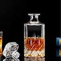 Vente en gros coffret de luxe en bois dôme moule à glace créatif gobelets vin whisky verre boisson bar bouteille accessoires de rangement