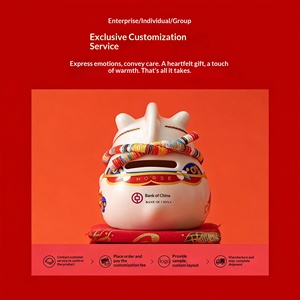 Ornements de <span class=keywords><strong>cheval</strong></span> porte-bonheur en céramique, décoration de bureau du zodiaque, cadeaux du Nouvel An pour le salon, réunion annuelle d'entreprise - Product Image 4