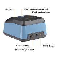 Machine de découpe de clés de voiture Xhorse XDKR00GL, compatible avec plusieurs types de clés, machine de duplication de clés de voiture portable, outils de diagnostic