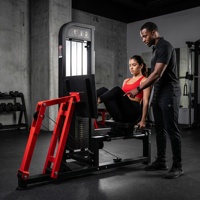 Machine de presse à jambes assise professionnelle pour usage commercial, équipement de musculation des membres inférieurs, avec pile de poids réglable