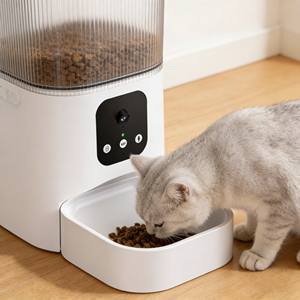 Comedero Inteligente para Mascotas OEM Personalizado, Dispensador Automático de Comida para Mascotas, Platos y Comederos Ajustables para Mascotas - Product Image 1