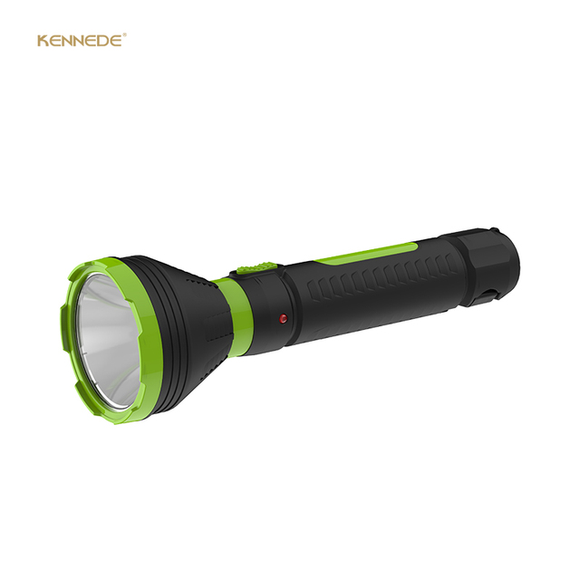 Kennede 1600mAh USB Rechargeable LED Flashlight Bright Torch ABS Body Portable Tactical Use Camping Emergency Outdoor Adjustable