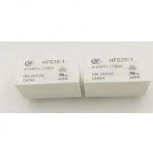 ชิ้นส่วนอิเล็กทรอนิกส์รีเลย์จับแม่เหล็ก3/5/12VDC 16A DIP 4pin HFE20-1-3/5/12-1HST-L1