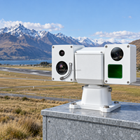 Caméra PTZ de surveillance thermique longue portée pour la sécurité des aéroports en extérieur
