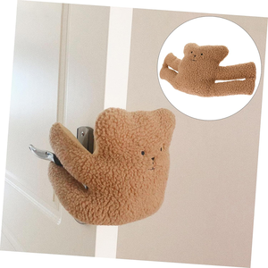 Protège-doigts pour <span class=keywords><strong>porte</strong></span> Claquette pour <span class=keywords><strong>animaux</strong></span> <span class=keywords><strong>de</strong></span> compagnie Loquet pour fissure Bouton <span class=keywords><strong>de</strong></span> montage Coussin en peluche Brun Lapin Bouchon <span class=keywords><strong>de</strong></span> <span class=keywords><strong>porte</strong></span> Mignon <span class=keywords><strong>Butoir</strong></span> <span class=keywords><strong>de</strong></span> <span class=keywords><strong>porte</strong></span> - Product Image 5