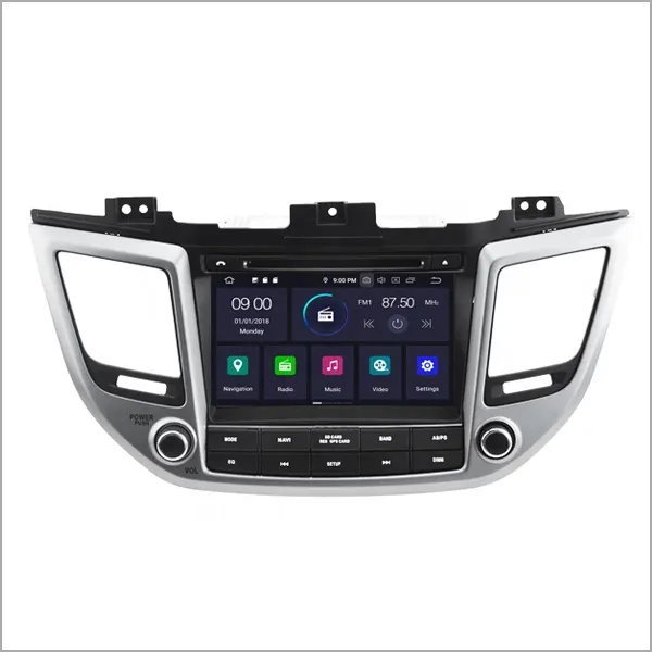 Newnavi 2 din car radio dvd with mirror link gps android 10 touch screen car stereo for HYUNDAI TUCSON/ix35 2016 accessories