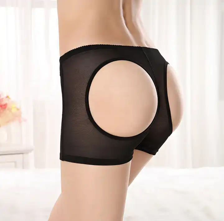 Buttock Open Shorts Underwear Briefs Women