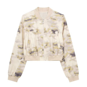 ชุดเสื้อแจ็คเก็ตคอกลมพิมพ์ลายสำหรับผู้หญิงฤดูใบไม้ร่วงชุดกระโปรงมินิชุดทำงานแฟชั่นหรูหราและอเนกประสงค์ - Product Image 4