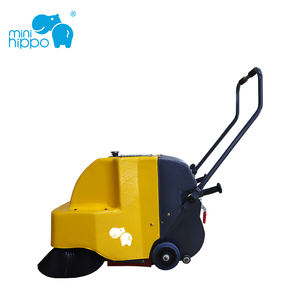Mini Hippo M105 <span class=keywords><strong>Prix</strong></span> d'usine <span class=keywords><strong>Aspirateur</strong></span> électrique autoporté Balayeuse de voirie Nouveau 12V Équipement de nettoyage Balayeuse de sol à pousser à la main - Product Image 4