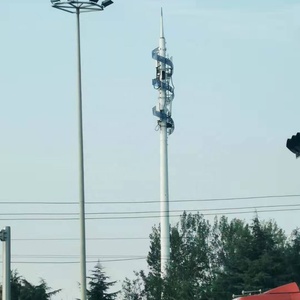 Factory 25m 40m High Network Mobile GSM Communication Monopole Base Station Iron WiFi Antenna <strong>Tower</strong> <strong>Telecommunication</strong> <strong>Accessory</strong> - Product Image 4