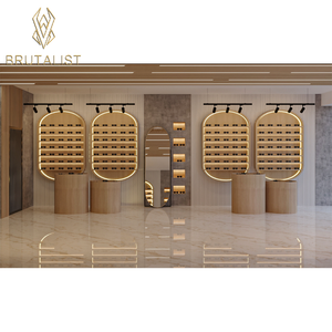 แว่นตาแฟชั่นสำหรับตกแต่งภายในร้านขายแว่นตาทำจากไม้สำหรับจัดแสดงของตกแต่งร้านเฟอร์นิเจอร์ทำจากไม้ - Product Image 3