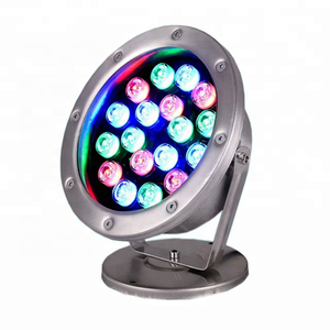 Couronne d'eau haute qualité piscine RVB LED petites fontaines lumières équipement d'éclairage sous-marin télécommandé - Product Image 1