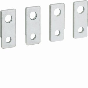 Kit di collegamento frontale esteso Hager 4P 7,5x4x9,5 cm per interruttore H3 X250 H3+ P250 - Product Image 1